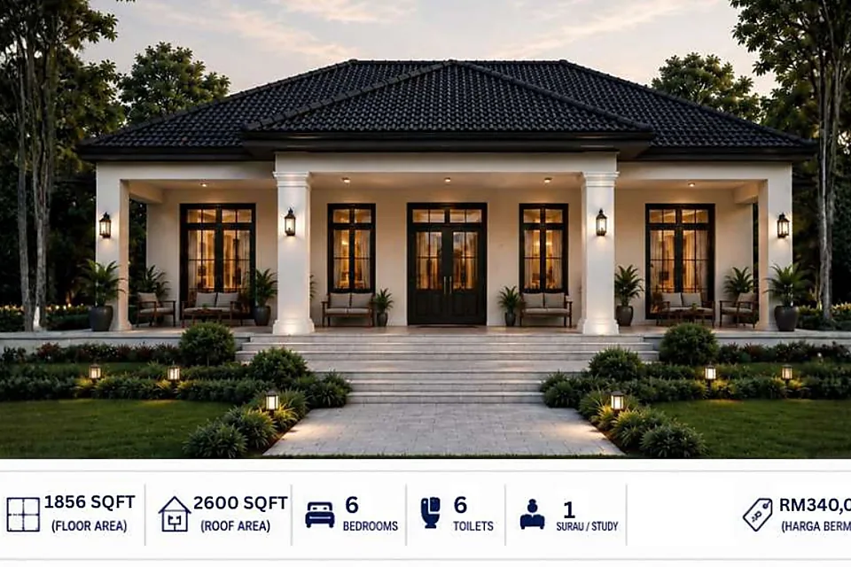 Fasad rumah Model Y10