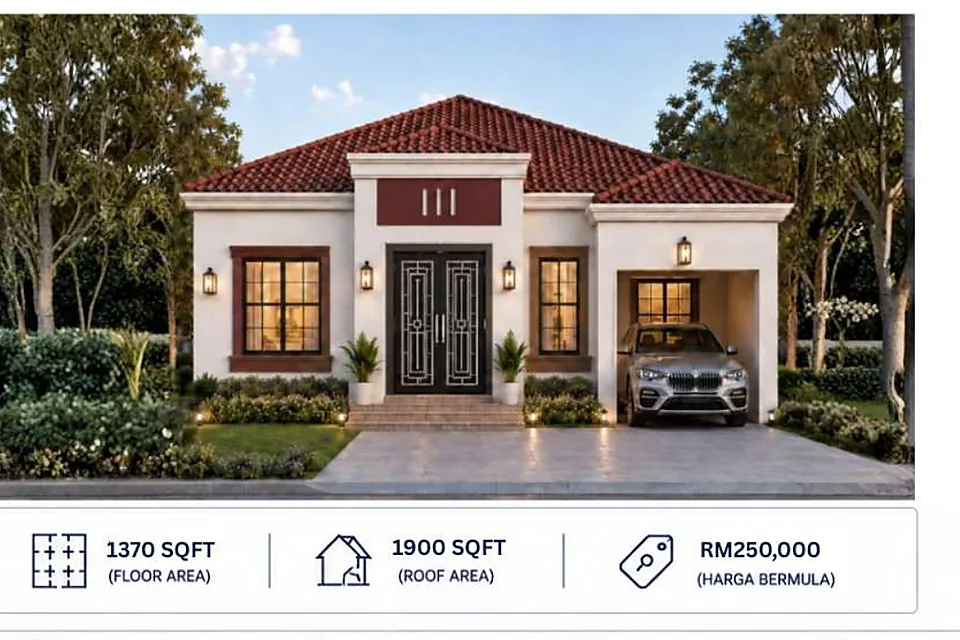Fasad rumah Model Y6